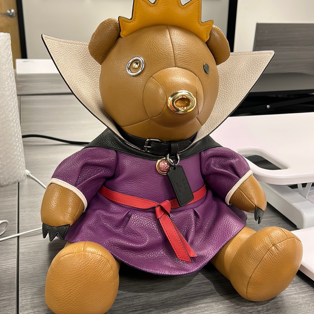 Disney X Coach Evil Queen Collectible Bear